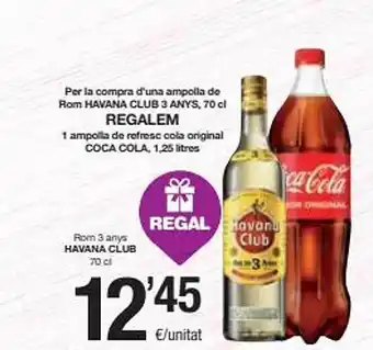 SPAR Ron 3 anys havana blub oferta