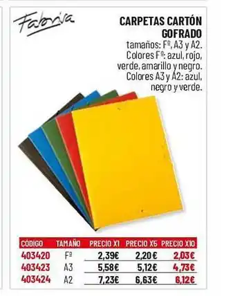 Carlin Carpetas cortón gofrado fabrisa oferta