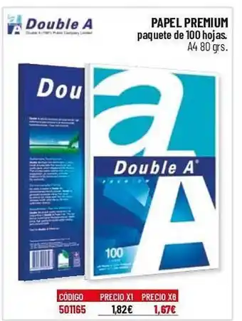 Carlin Double a papel premium oferta