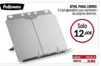 Carlin Atril para libros fellowes oferta