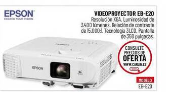 Carlin Epson videoproyector eb-e20 oferta