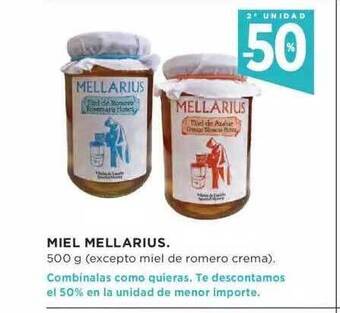 El Corte Inglés 2a unidad -50% miel mellarius oferta