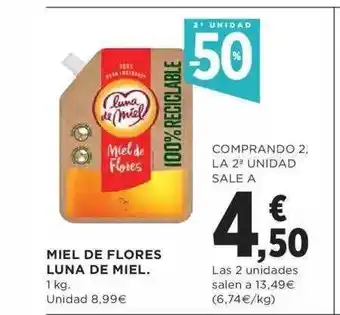 El Corte Inglés 2a unidad -50% miel de flores luna de miel oferta