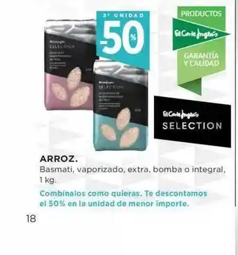 El Corte Inglés 2a unidad -50% arroz oferta
