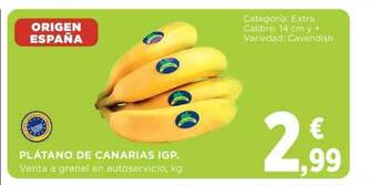 El Corte Inglés Plátano de canarias igp oferta