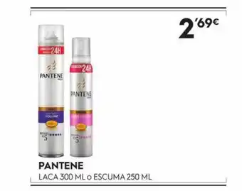 Perfumerías San Remo Pantene laca o escuma oferta