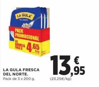 El Corte Inglés La gula fresca del norte oferta
