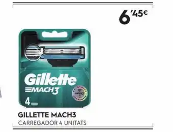 Perfumerías San Remo Gillette mach3 carregador 4 oferta