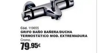 Ferrcash Grifo baño bañera-ducha termostático mod.extremadura oferta