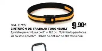 Ferrcash Cinturón de trabajo toughbuilt oferta