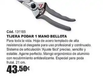 Ferrcash Tijera podar 1 mano bellota oferta
