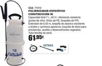Ferrcash Pulverizador específico construcción ik oferta