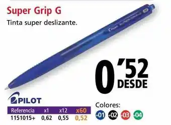 Folder Super grip g pilot oferta