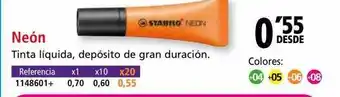 Folder Neón tinta líquida oferta