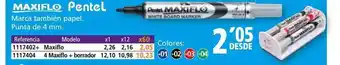 Folder Maxiflo pentel marca también papel oferta