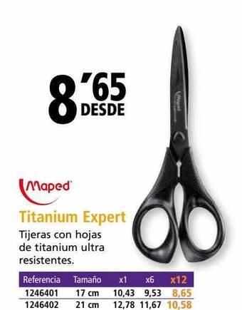 Folder Maped titanium expert oferta