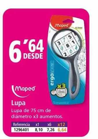 Folder Maped lupa oferta