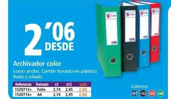 Folder Archivador color oferta