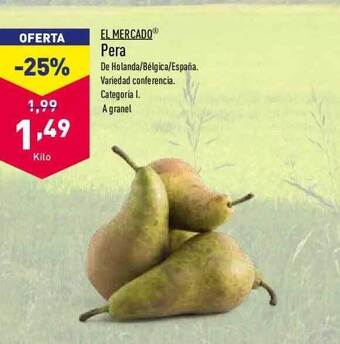 ALDI El mercado pera oferta