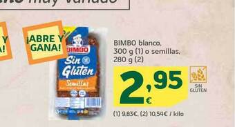 HiperDino Bimbo blanco o semillas oferta