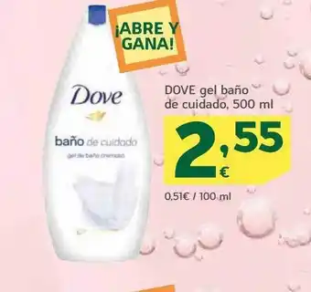 HiperDino Dove gel baño de cuidado oferta