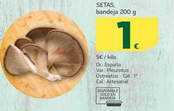 HiperDino Setas oferta