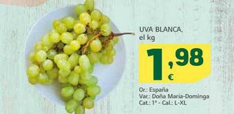 HiperDino Uva blanca oferta