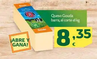 HiperDino Queso gouda barra oferta