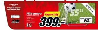 MediaMarkt Media markd service protege tus compras ante cualquier daño consulta condiciones and pretación vered by desde hisense ql oferta