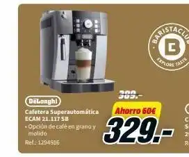 MediaMarkt Café en grano delonghi oferta