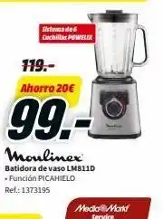 MediaMarkt Batidora de vaso moulinex oferta
