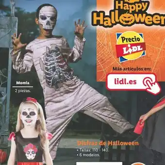 Lidl Disfraz momia lidl halloween oferta