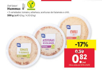 Lidl Chef Select Hummus oferta