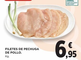 Hipercor Filetes De Pechuga De Pollo oferta