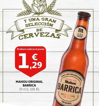 Simply Mahou original BARRICA oferta