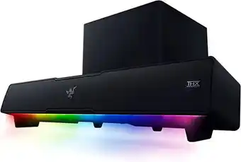 Amazon Razer leviathan v2 - barra de sonido para juegos de pc (con sonido envolvente dolby 5.1, potente subwoofer para graves pro... oferta