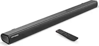 Amazon Lefandi barra de sonido tv, barra sonido envolvente 2.1 canales, altavoz bluetooth 5.0 dsp inalámbrico con aux, hdmi arc,ó... oferta