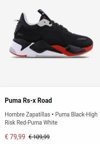 Foot Locker Puma rs-x road hombre zapatillas puma black-high risk red-puma white € 79,99 € 109,99 oferta