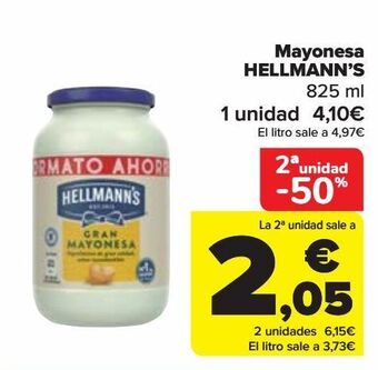 Carrefour Mayonesa hellmann's oferta