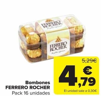 Carrefour Bombones ferrero rocher oferta