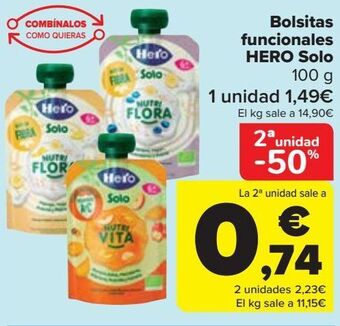 Carrefour Bolsitas funcionales hero solo oferta