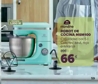Carrefour Robot de cocine msm100 oferta