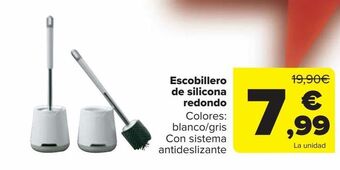Carrefour Escobillero de silicona redondo oferta