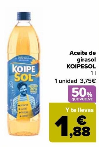 Carrefour Market Aceite de girasol koipesol oferta