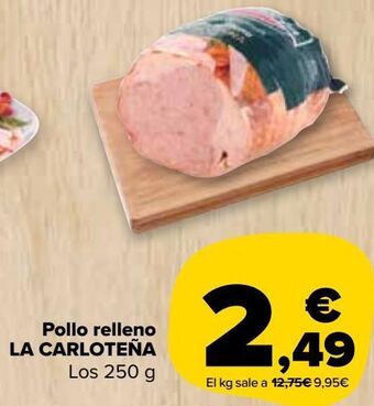 Carrefour Market Pollo relleno la carloteña oferta