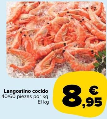 Carrefour Market Langostino cocido oferta