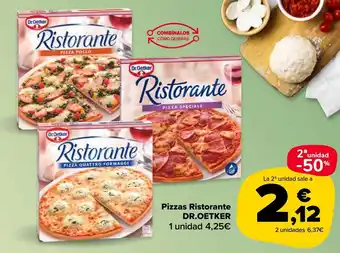 Carrefour Market Pizza dr. oetker ristorante oferta