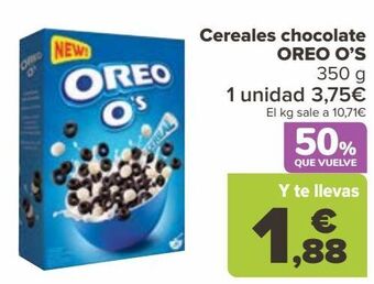 Carrefour Cereales chocolate oreo o's oferta