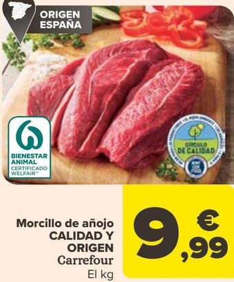 Carrefour Morcillo de añojo calidad y origen carrefour oferta