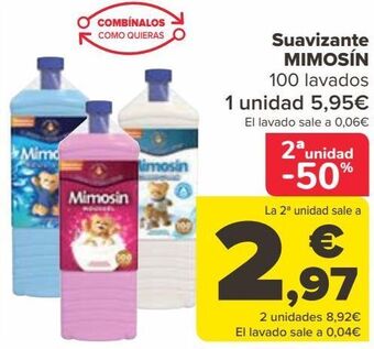 Carrefour Suavizante mimosín oferta
